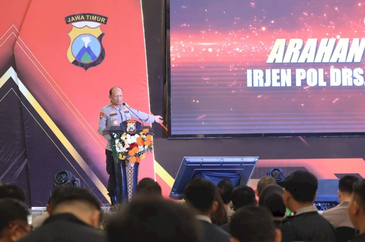 Ratusan Personel Humas Polri di Jawa Timur Ikuti Raker, Bahas Strategi Komunikasi di Era Digital